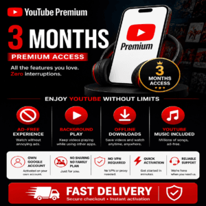 YouTube Premium — 3-Month Redemption Link