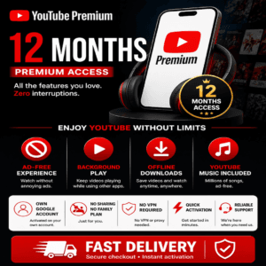 YouTube Premium — 12-Month Redemption Link
